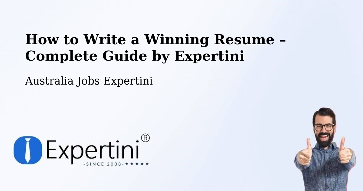 Resume Writing Guide for Job Seekers – Spring Hill - Spring Hill, Australia Jobs Expertini